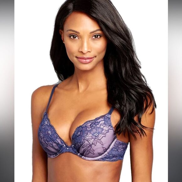 Victoria’s Secret Lace Biofit Demi Uplift Bra Sz 34DD - Picture 1 of 4